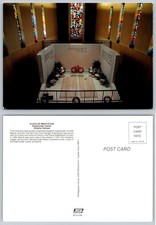 Eisenhower Center Place of Meditation Abilene Kansas Postcard DDE Mamie Graves