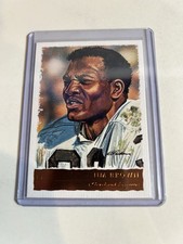 Topps Gallery 2001 Jim Brown #144 Cleveland Browns Football NFL