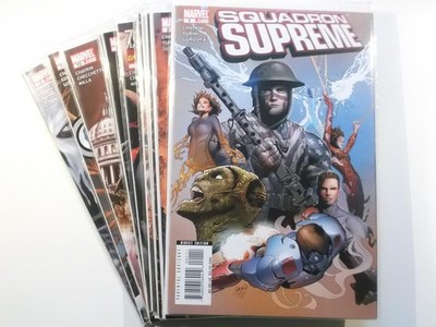 Squadron Supreme Heft 1 - 12 komplett US Marvel 2008 Zustand 1