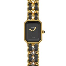 CHANEL Premiere Xl H0001 Black Case Size 26 x 20 mm Ladies Used Watch #9933310