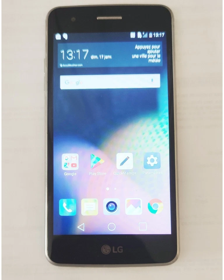 Téléphone smartphone d'occasion LG K8 2017 16Gb - Photo 2/4