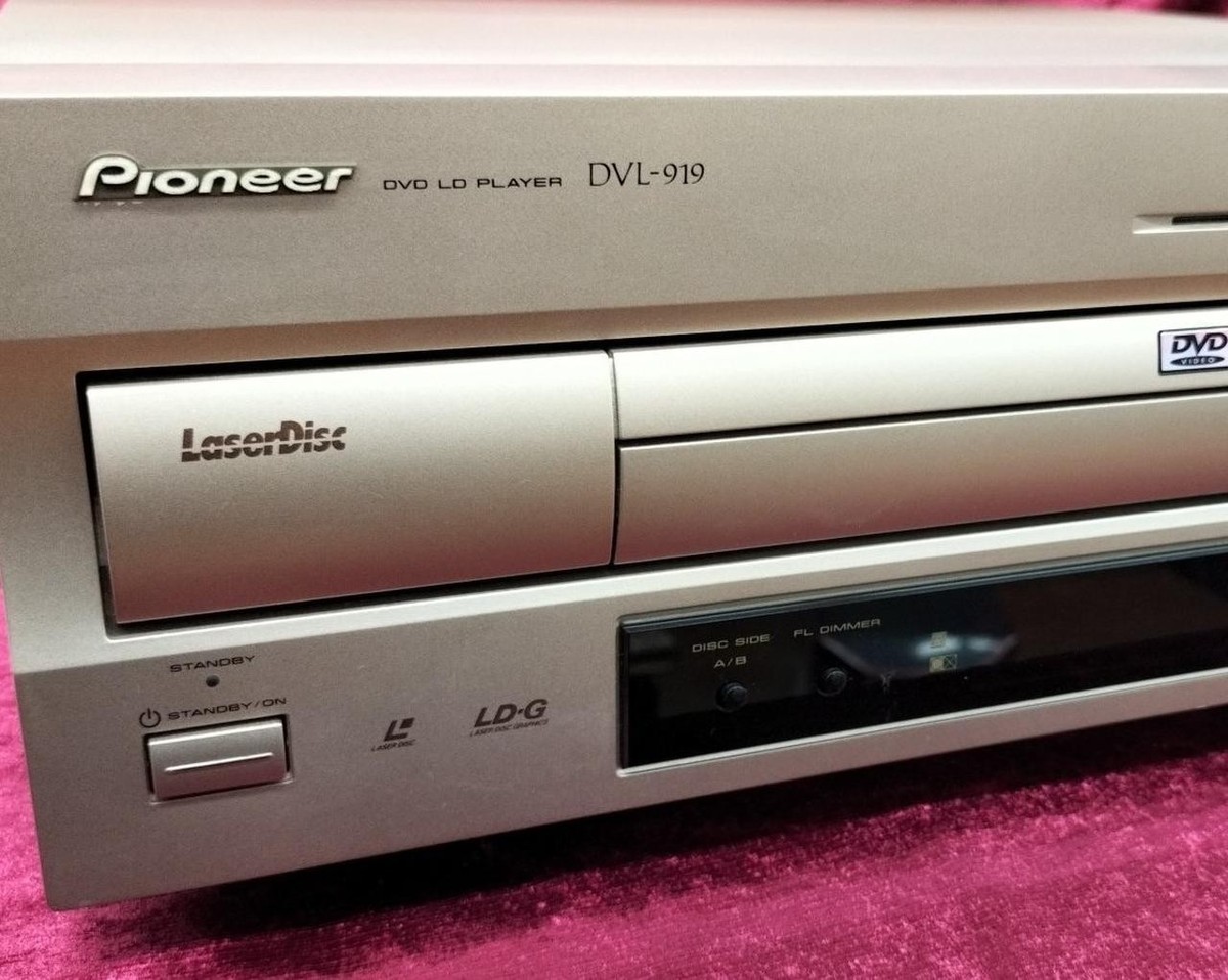 Pioneer DVL-919 DVD LDプレーヤー 美品 Pioneer DVL-919 DVD LD Combo Player LaserDisc Vintage Audio Video