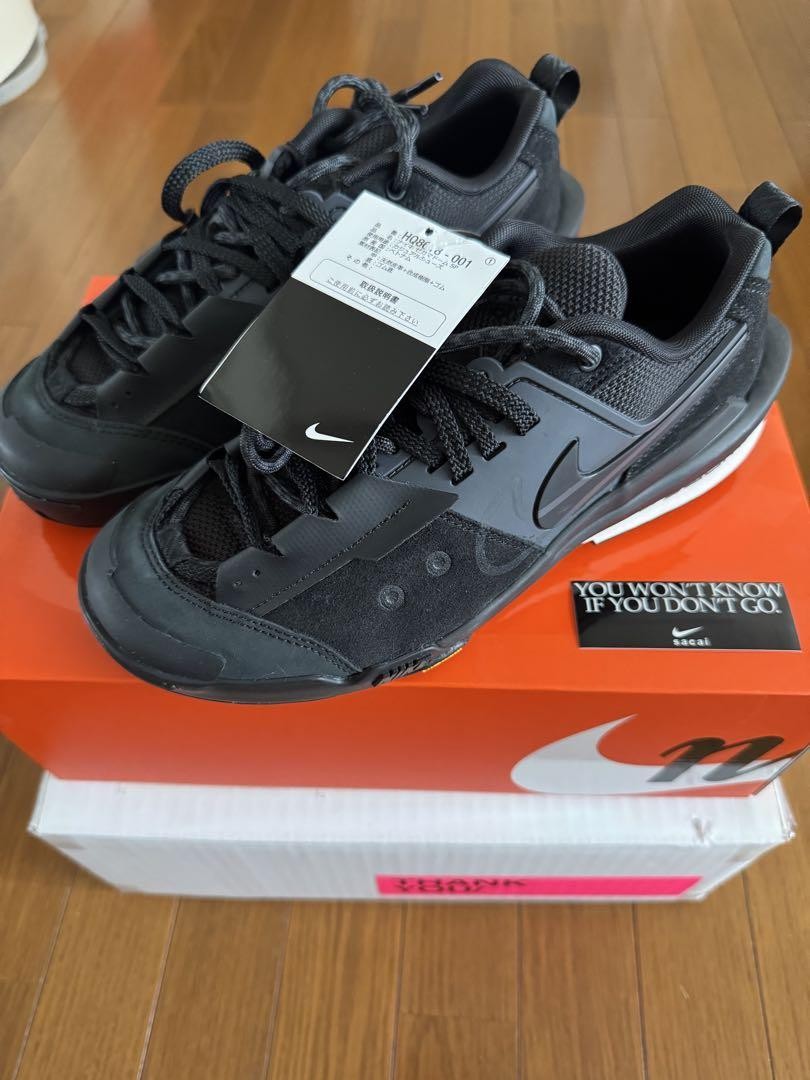 SACAI X NIKE Sakai Uomo 7.5US X Sacai Zegamadome Nero