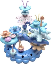 Coral Reef STEM Building Blocks for Small Groups - 38PC Educational Toys with Oc