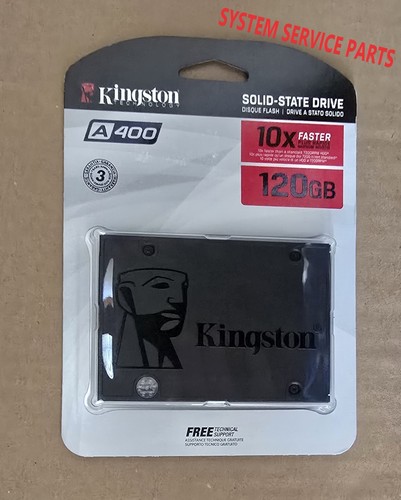 GENUINE 120GB 2.5 SSD Kingston SSDNow A400 Solid State 6Gbs SA400S37/120G (NEW) - 第 2/3 張圖片