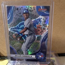 Topps Bowman's Best Arjun Nimmala TP-29 Refractor Top Prospects Blue Jays 2024