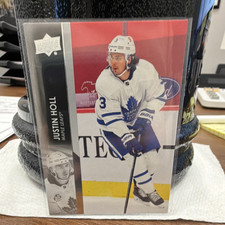 2021-22 Upper Deck Series 1 Justin Holl #168 Toronto Maple Leafs NHL
