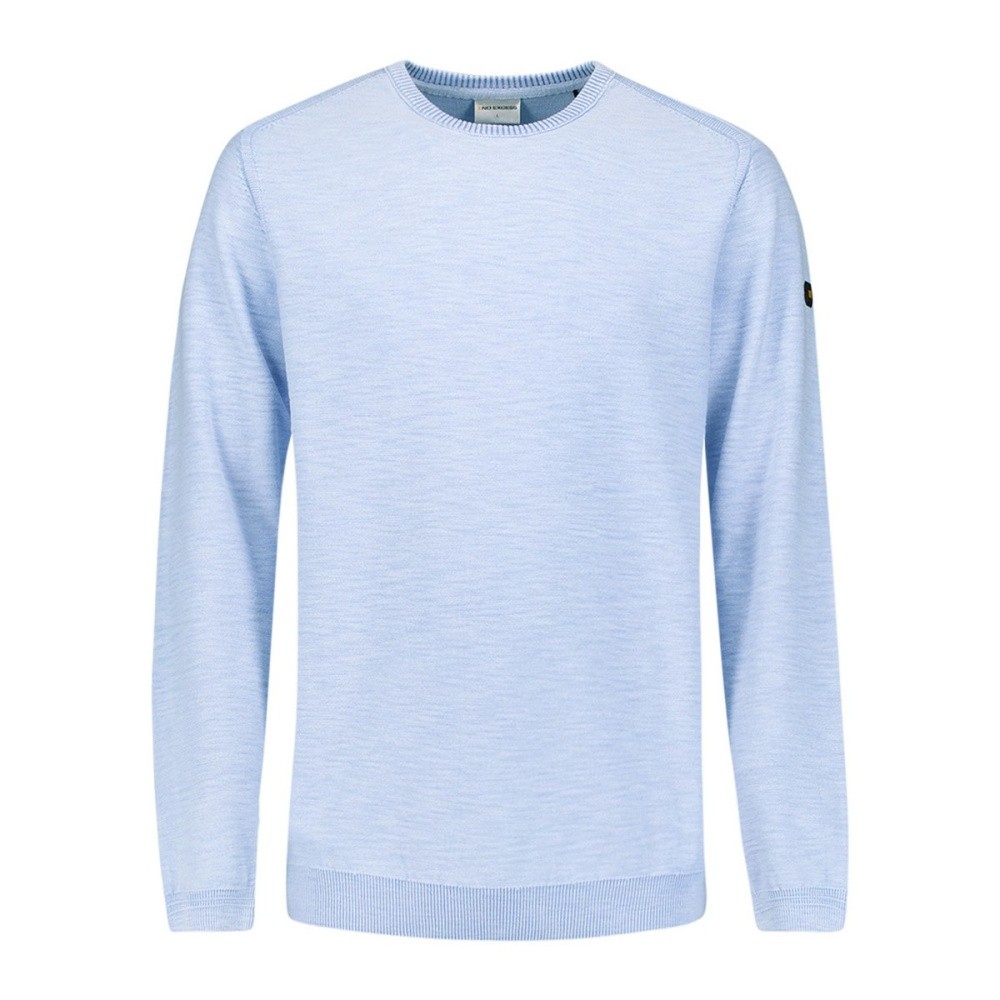 No Excess Men's Knit Sweater Regular Fit Blue 31210102 030