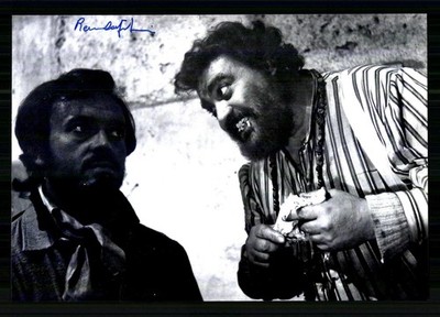 Remo Capitani 1927-2014 Spencer Hill Filme Groß Foto Original Sign + G 51626