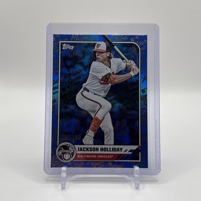 2025 Topps All Star Game Blue Foil Jackson Holiday Baltimore Orioles /150 #13