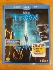 Tron: Legacy (Blu-ray, 2010) Two Disc Set Like New! 