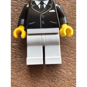 Lego Bank Secretary Minifigure #twn252a Suit w/Pockets Set #10251 Brick Bank