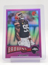 MYLES GARRETT 2025 TOPPS CHROME 1975 PINK REFRACTOR /250 #1975-8 BROWNS Q6608