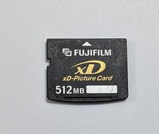 Fujifilm xD Picture Card 512MB Camera Memory Card Fits Fujifilm/Olympus/Any xD 