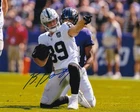 BROCK BOWERS SIGNED AUTOGRAPH 8X10 PHOTO LAS VEGAS RAIDERS