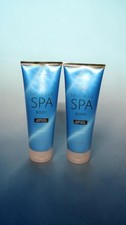 QTY 2X BATH & BODY WORKS TRUE BLUE SPA SHEA BUTTER SUPER RICH  BODY CREAM 8 OZ