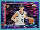 2025 Topps Chrome Basketball RayWave Purple Refractor Brooks Barnhizer #295