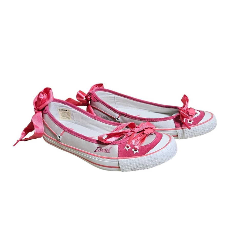 Tornozelo feminino Diesel Sport tamanho plano EUR 37 Pop Star The King - Imagem 2 de 4