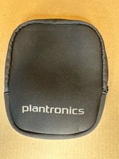 Case for Plantronics Wireless Headset / Speakers Pre-owned Soft with Zipper Nice