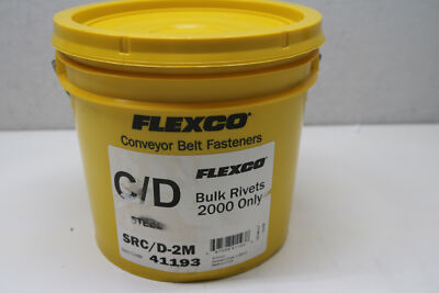2000x Lot Flexco SR SRC/D-2M Size C D Conveyor Belt Fasteners Rivets 41193