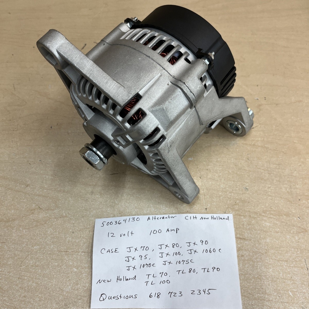 500364130 Alternator CIH JX90 New Holland TL80 | eBay