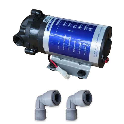 Pompa booster autoadescante a membrana Hommix 100GPD per sistema ad osmosi inversa (RO) - Foto 7 di 7