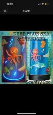 Scentsy DIFFUSER DEEP BLUE SEA Shade Retired Nite Lite  New Kids