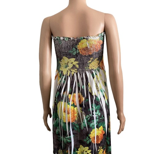 Just Love Maxi Sun Dress Womens Medium Multicolored Floral - Picture 14 of 16