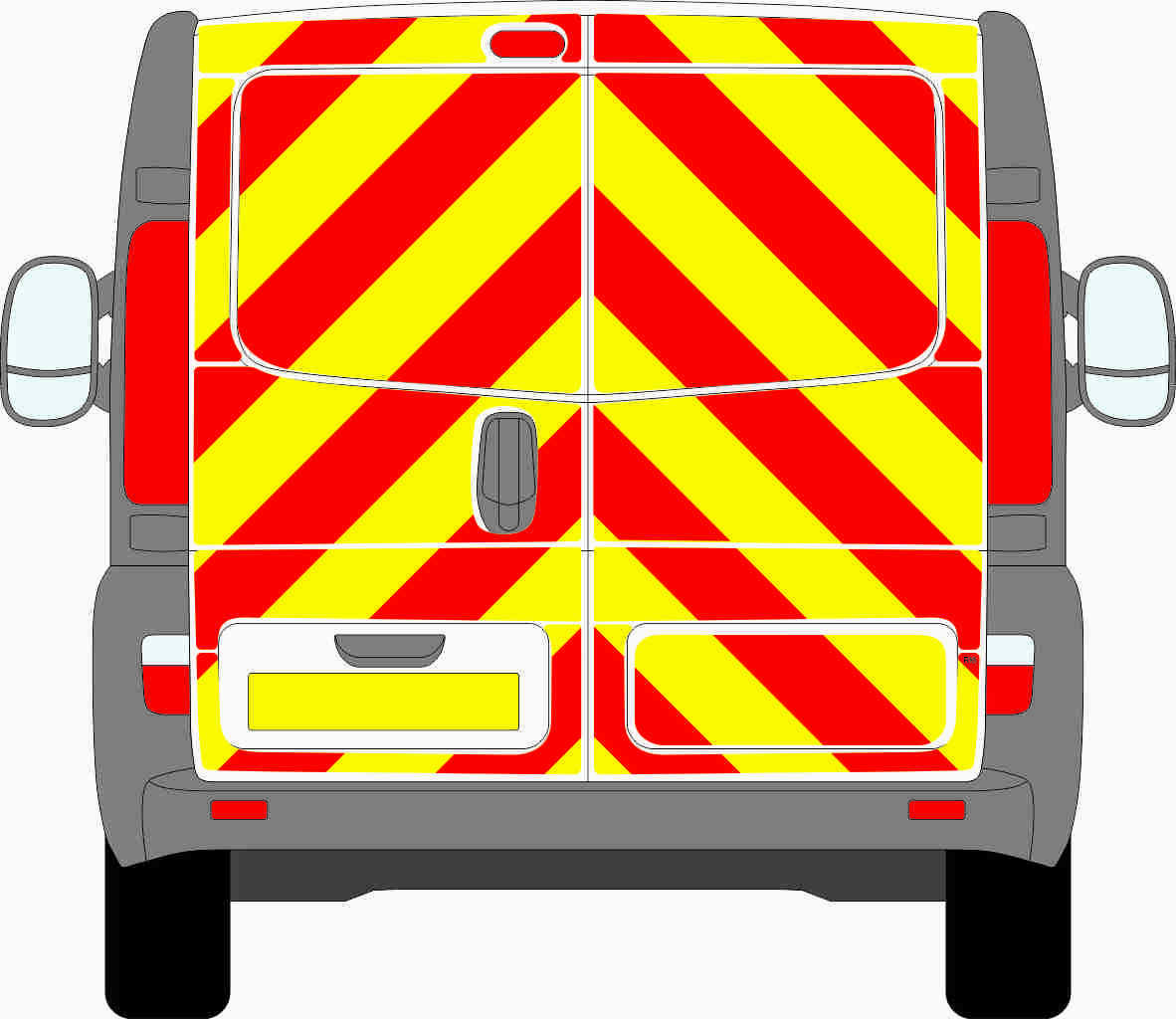 VAUXHALL VIVARO VAN 2001-2014 FULL PRISMATIC CHEVRON KIT CHAPTER