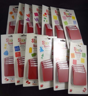 Sizzix Provo Craft Ellison Scrapbooking Sizzlits Sets ~CHOICE~ 4 Pieces Each