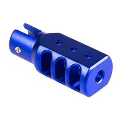 RUGER 10/22 MUZZLE BRAKE BLUE COMPENSATOR BY FIELD SPORT (FIEMZ1)