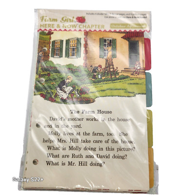 Here & Now Chapter FARM GIRL 2012 DC-198 Sealed Country Theme Scrapbooking DIY