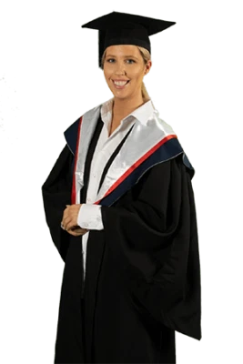 une graduation gown