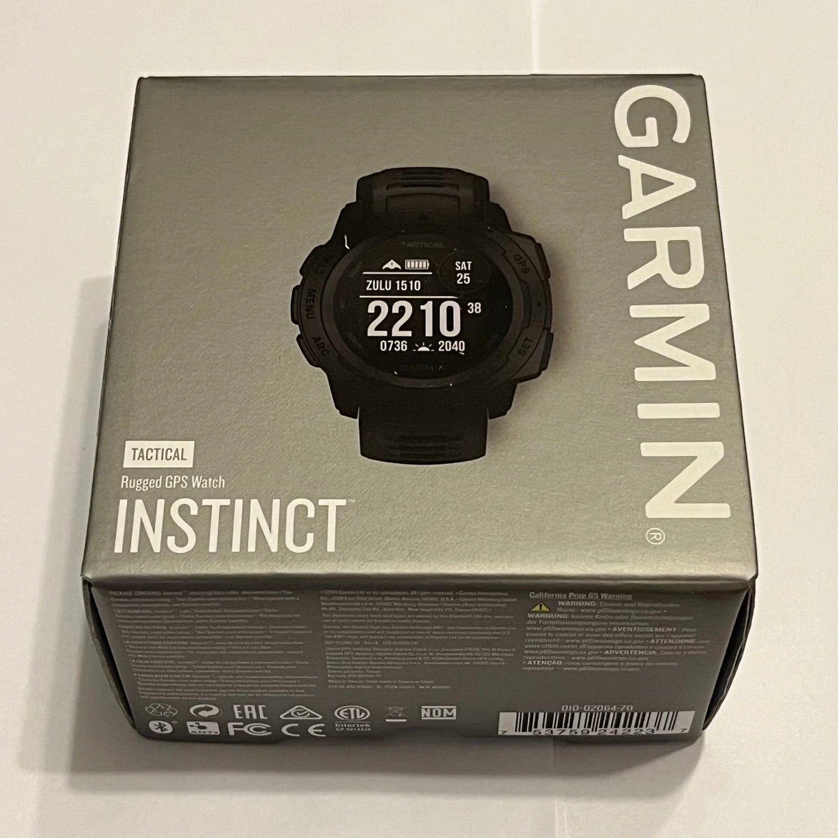 Garmin Instinct 2 Solar Tactical Edition Smart Watch with Step Counter,  Heart Rate Monitor and Gps Enabled in the Fitness Trackers department at