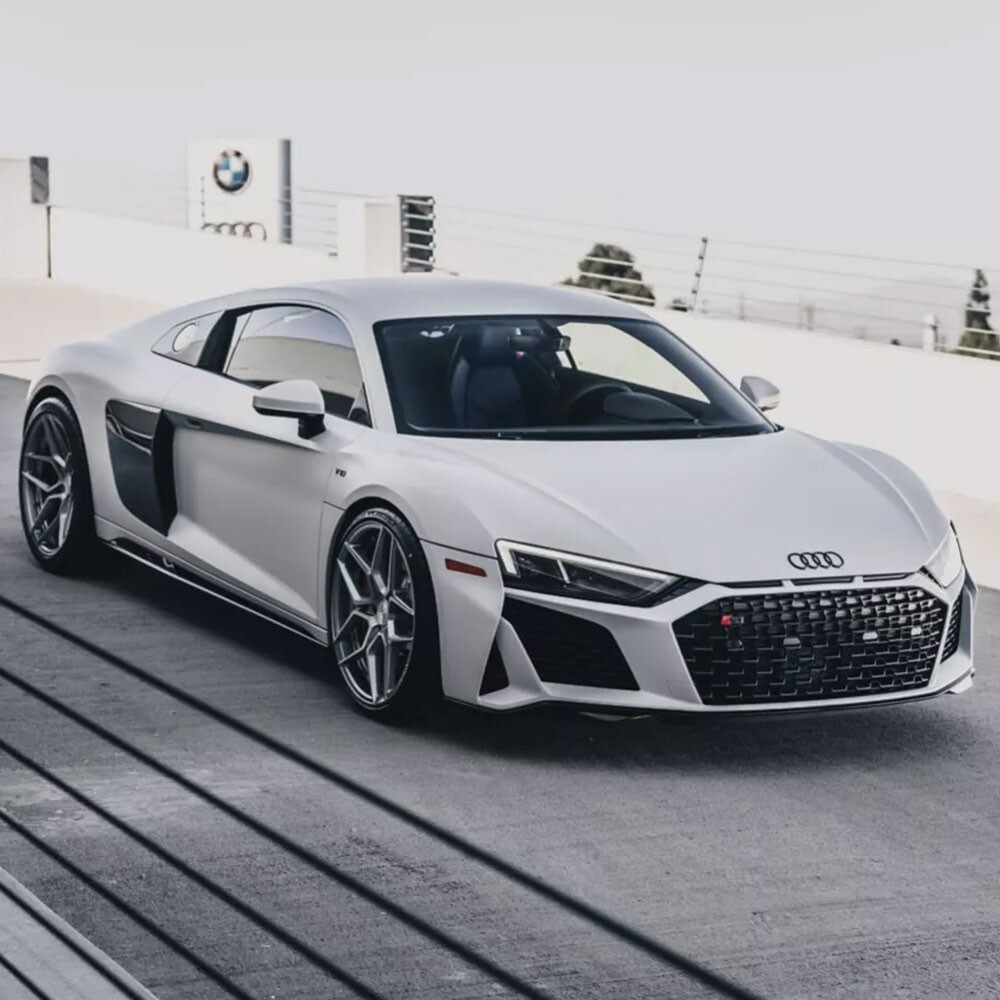 20” ROHANA RFX11 BRUSHED TITANIUM CONCAVE WHEELS FOR AUDI R8