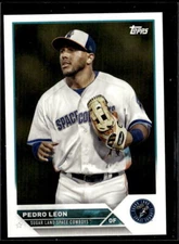 2023 Topps Pro Debut Pedro Leon Sugar Land Space Cowboys #PD-172 2 Card Lot
