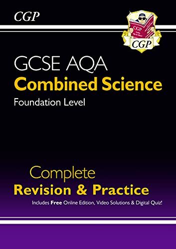 New GCSE Combined Science AQA Foundation Complete Revision & Practice w/ Online