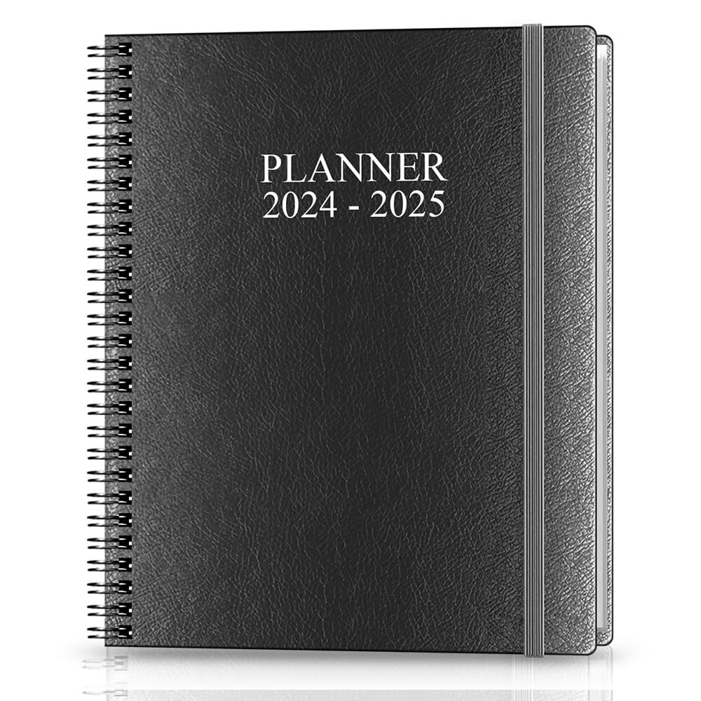 2024-2025 Planner - Large 2024-2025 Weekly & Monthly Planner from July 2024 -...