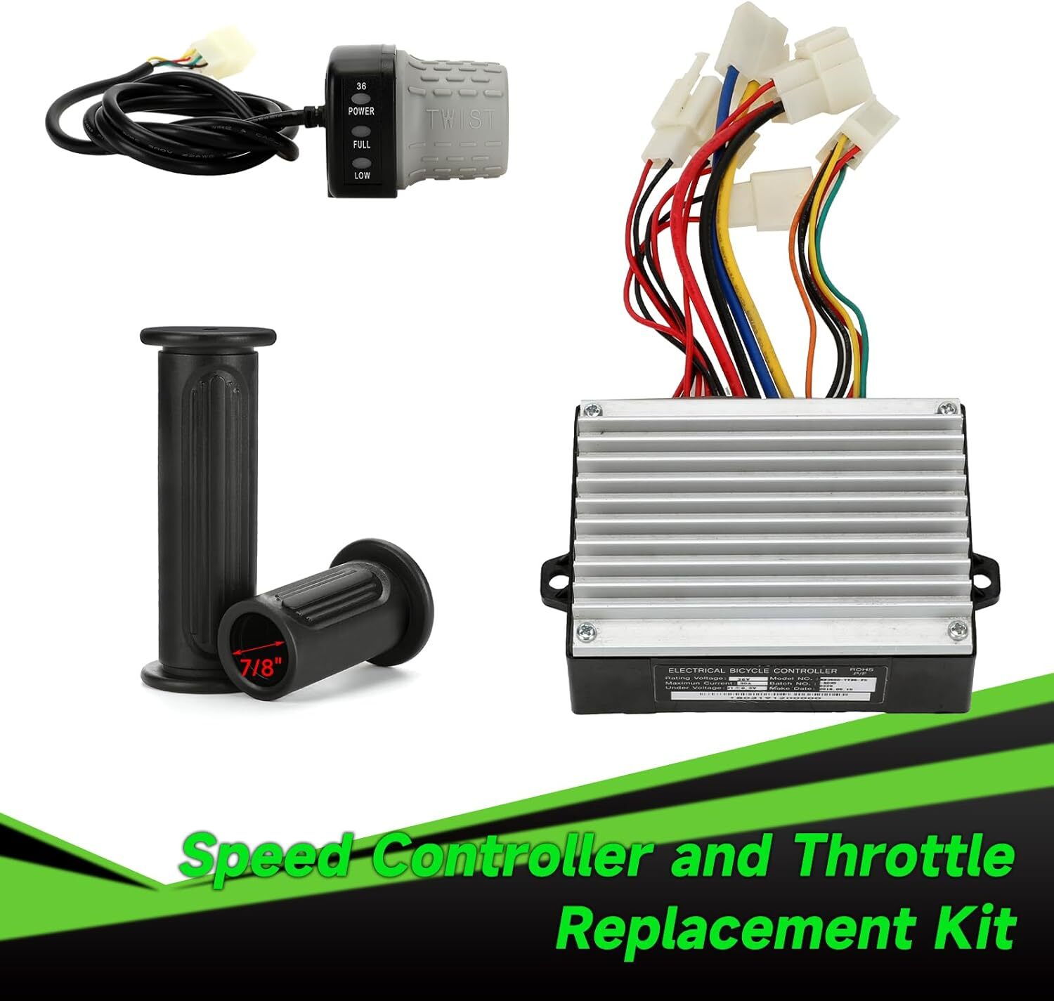 36V Controller and Throttle Kit For Razor MX500 MX650 SX500 Electric Dirt Rocket