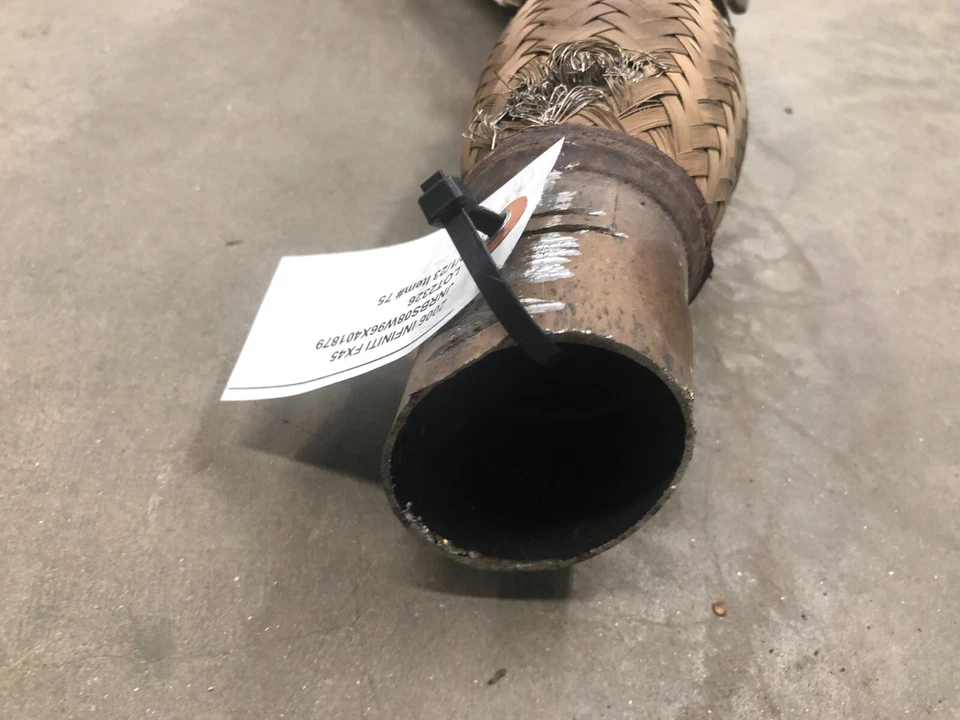 ⭐03-06 INFINITI FX45 FX35 FRONT EXHAUST MUFFLER PIPE FLEX ASSEMBLY OEMLOT2326 — 第 3/4 张图片
