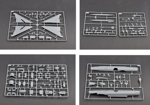 MIG-21F-13 PECERA 1/48 avión modelo trompetista kit de avión 02858 - Imagen 9 de 12