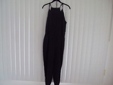 Women's Size Large 8/10 Black Jumpsuit