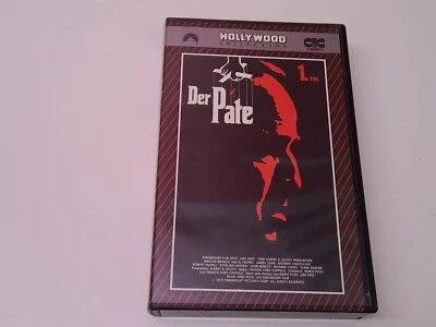 Der Pate 1. Teil 1972 Uncut VHS German PAL CIC Video Marlon Brando Al Pacino - Bild 1 von 4