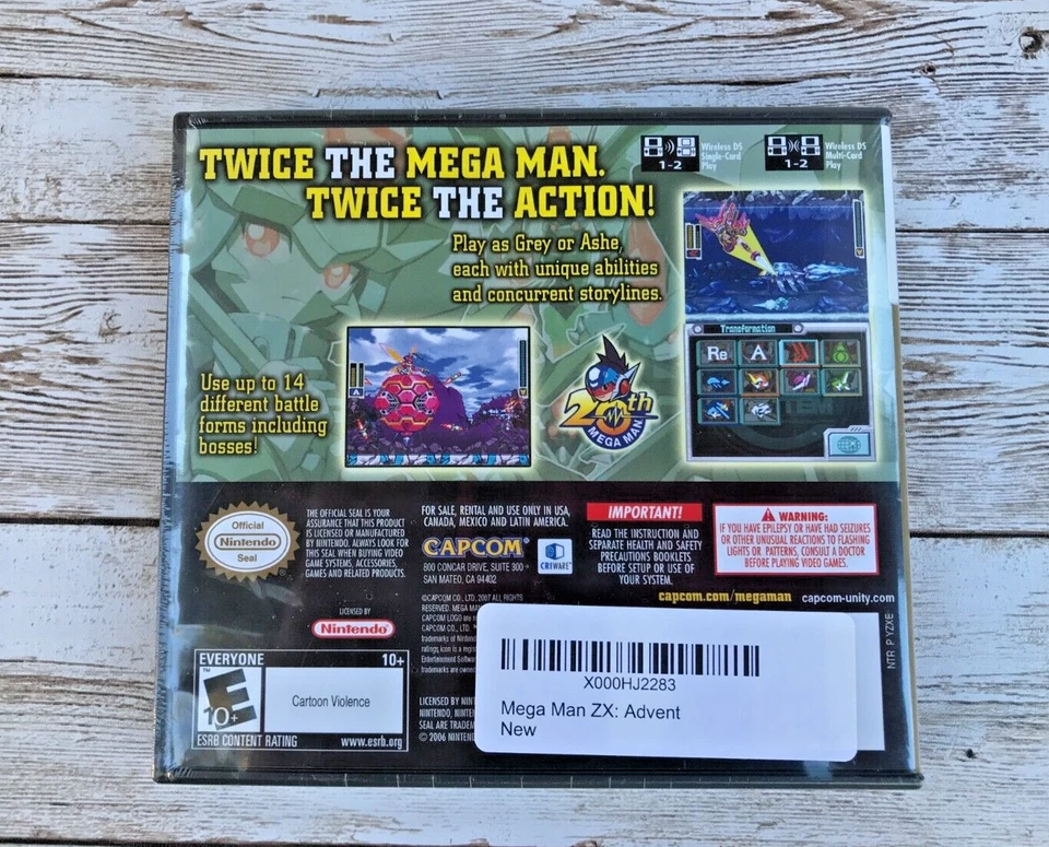 Mega Man ZX Advent Nintendo DS 2006 New Factory Sealed! - Image 3 of 3