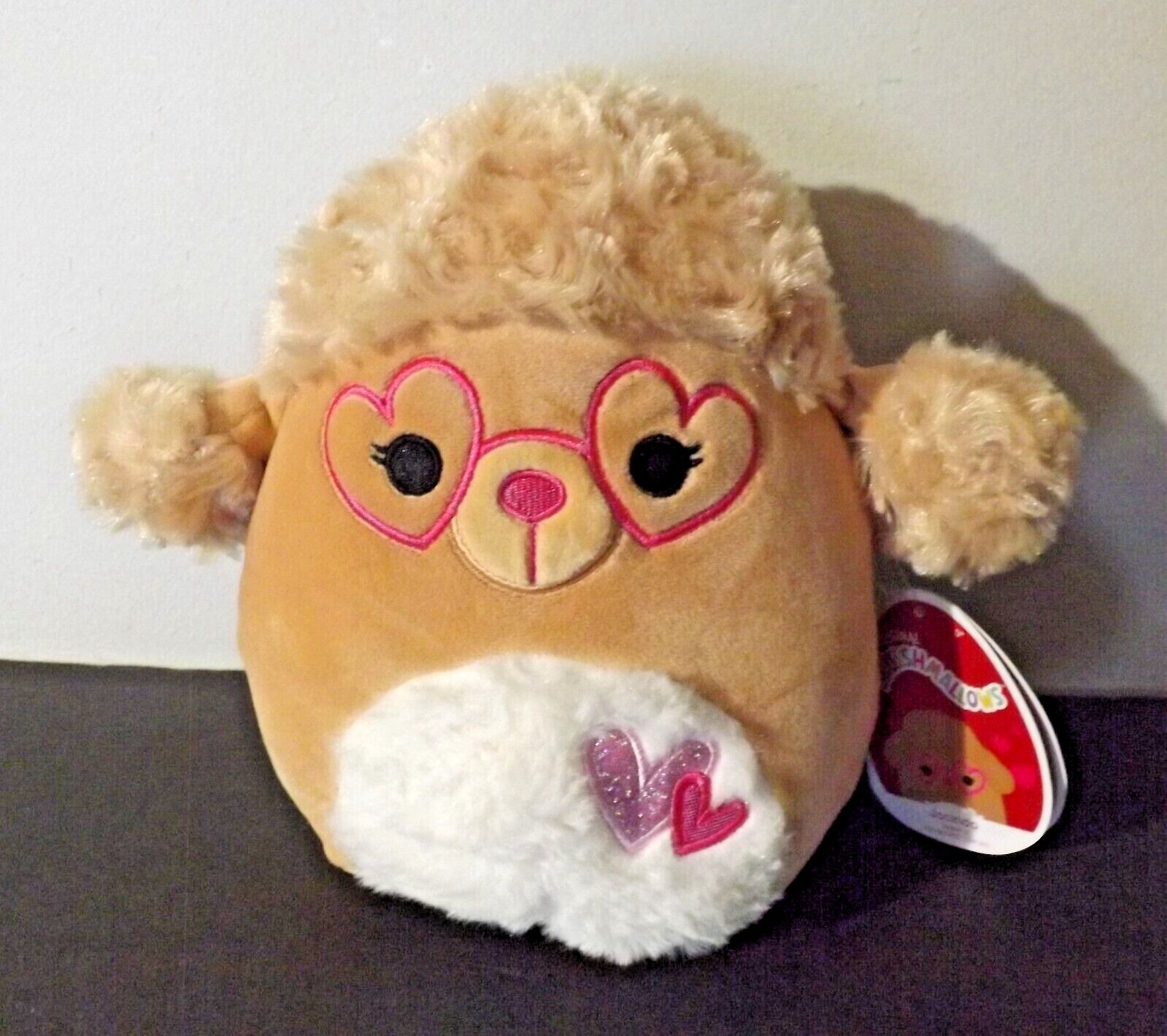squishmallow dog with glasses