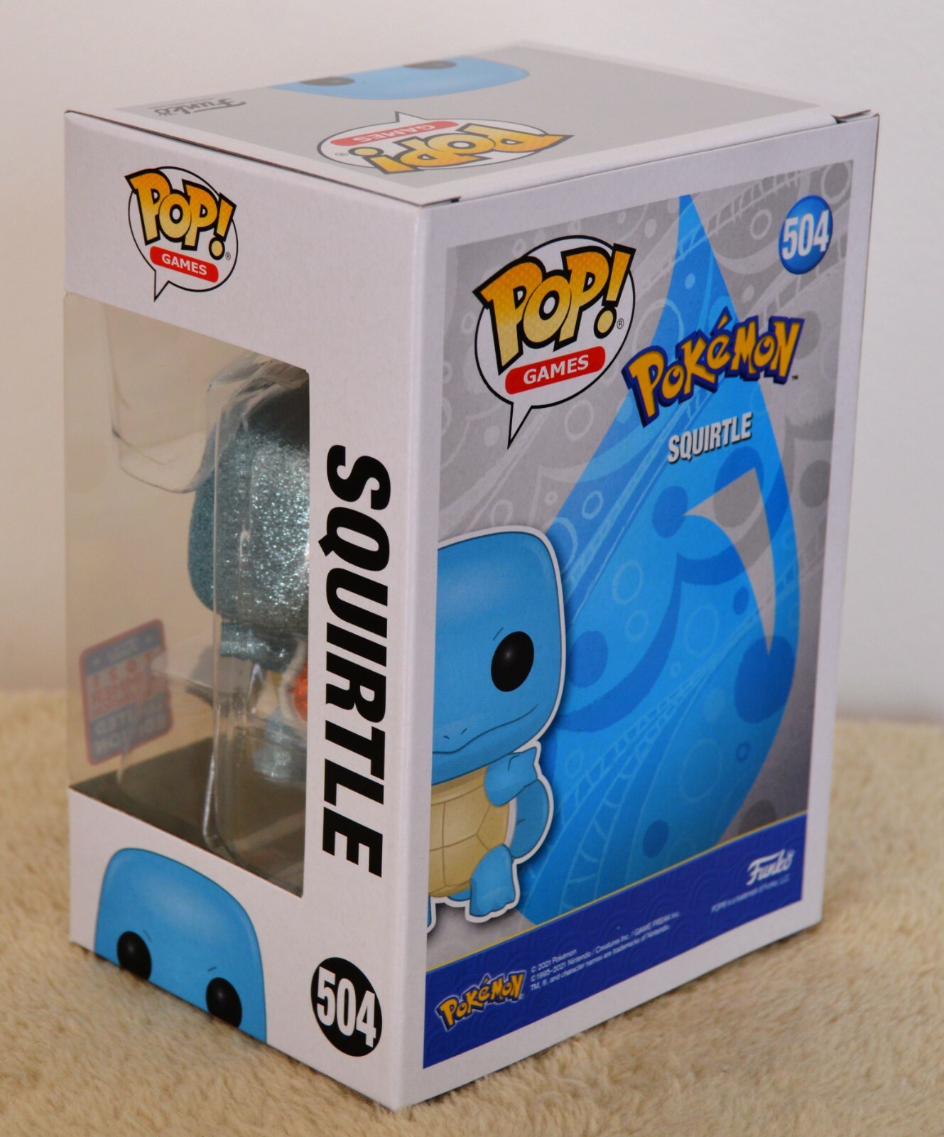 Pokemon Funko pop Carapuce/Squirtle 