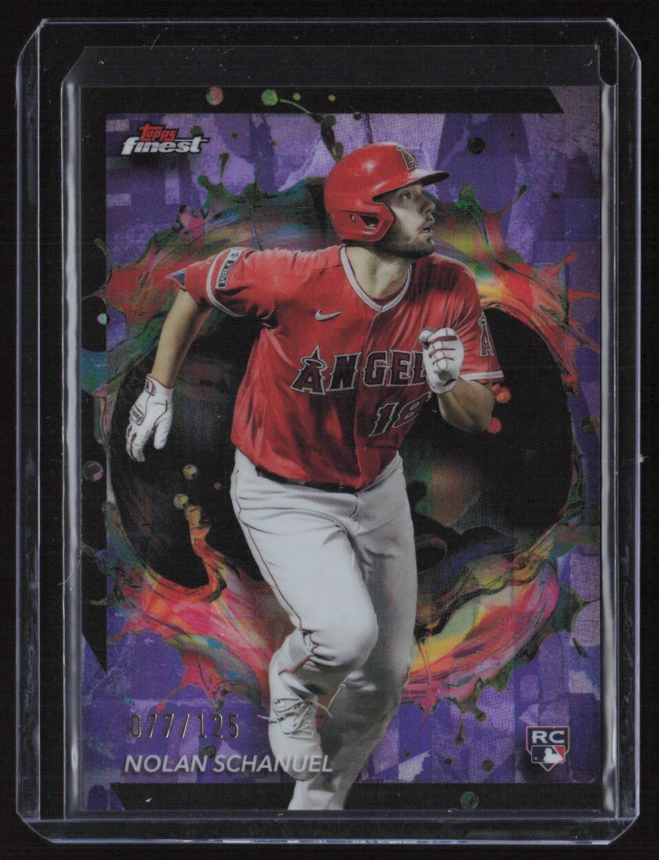 2024 TOPPS FINEST NOLAN SCHANUEL /125 #271 RARE PURPLE