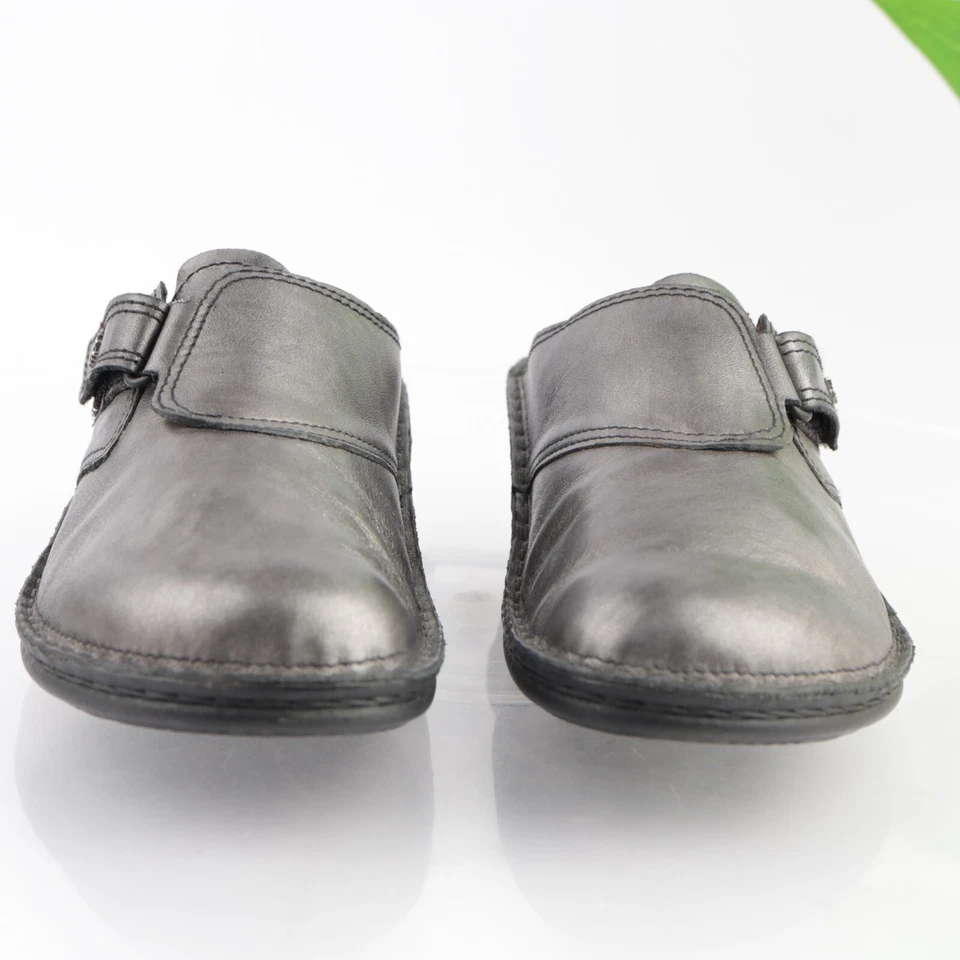 Женские туфли-слипоны Finn Comfort Aussee Mule размер 38 7 D металлик серебристые - Изображение 3 из 4