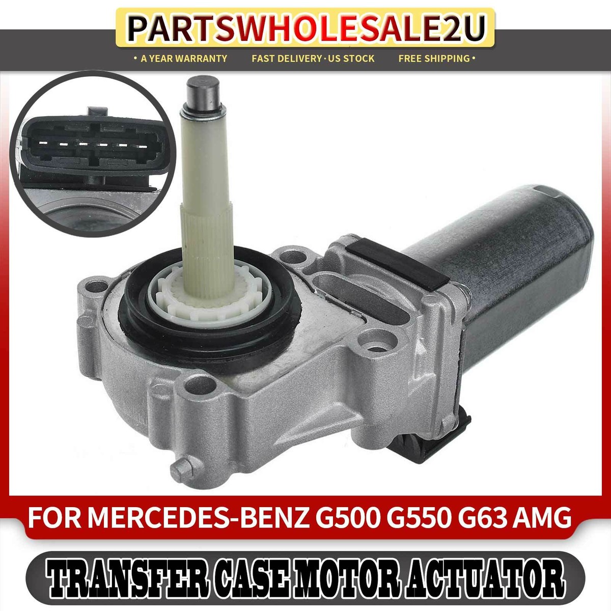 Transfer Case Shift Motor for Mercedes-Benz W463 G500 G55 AMG G550