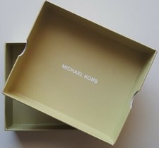 Michael Kors Box - 5 x 4.5 x 1 - Superb thick, solid cardboard